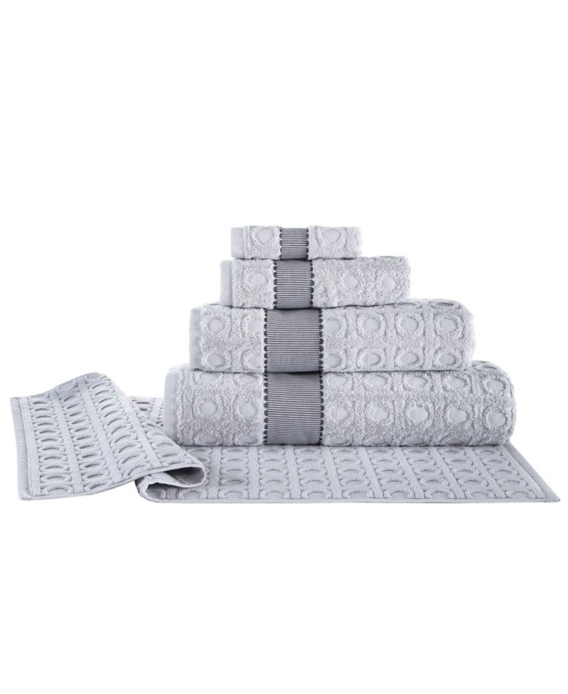 Circle in Square Bath Mat