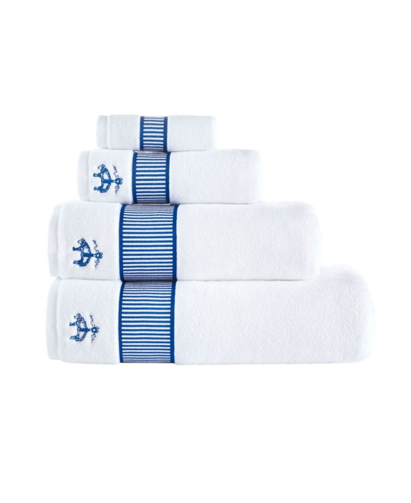 Fancy Border 2 pcs Bath Towels