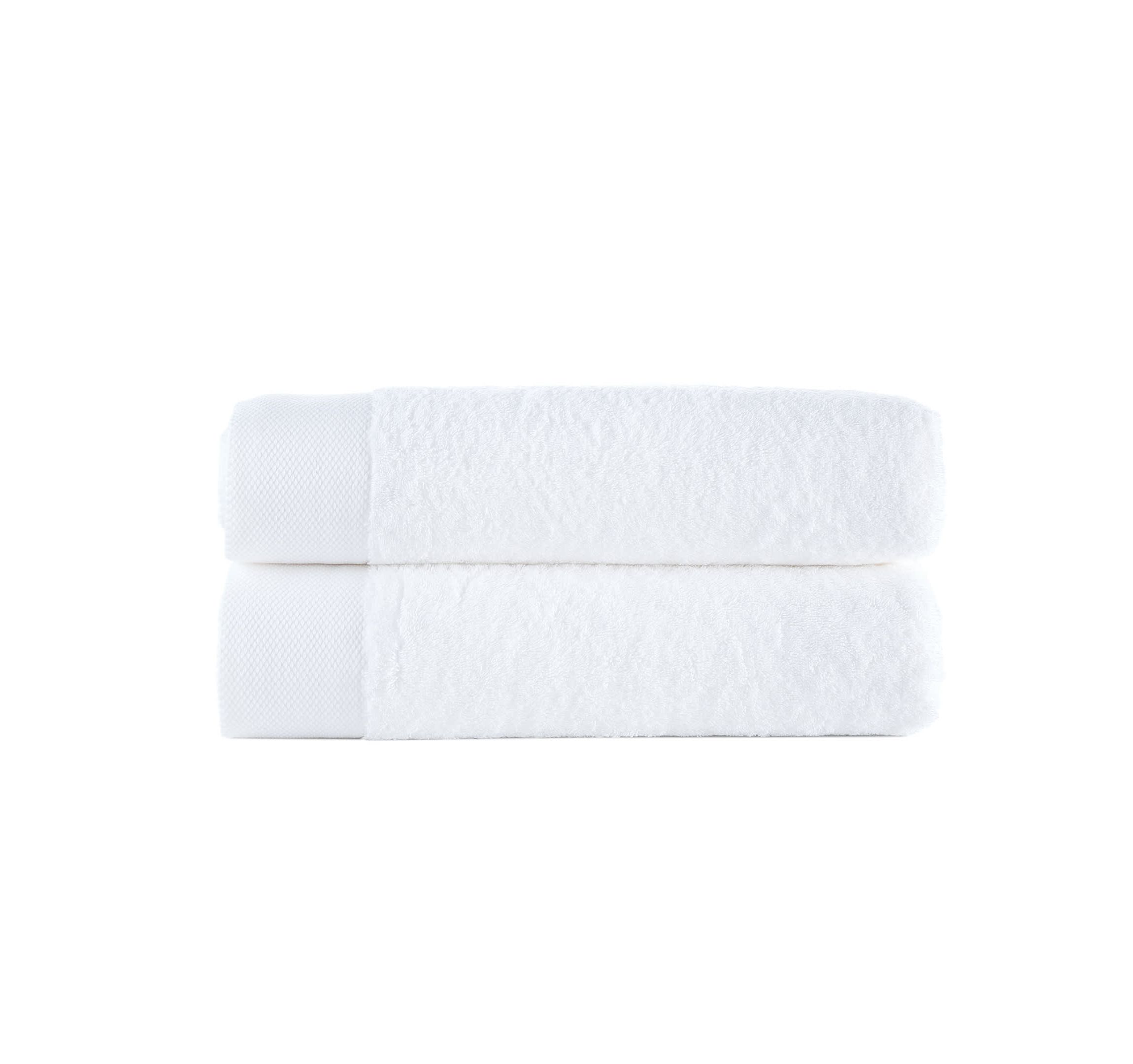 Solid Signature 2 pcs Bath Sheets