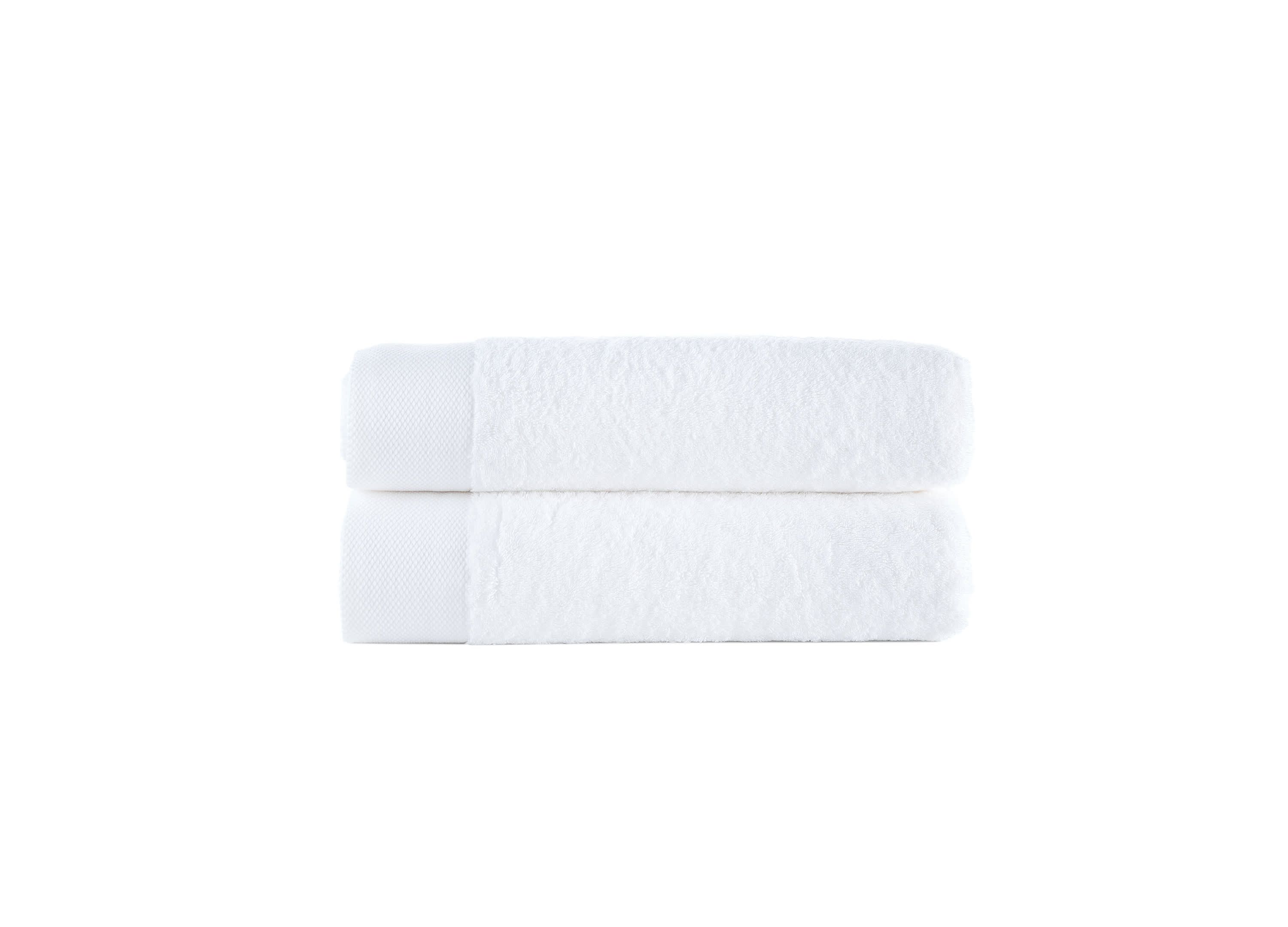 Solid Signature 2 pcs Bath Sheets