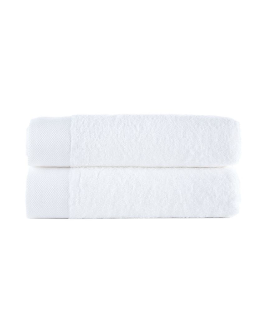 Solid Signature 2 pcs Bath Sheets