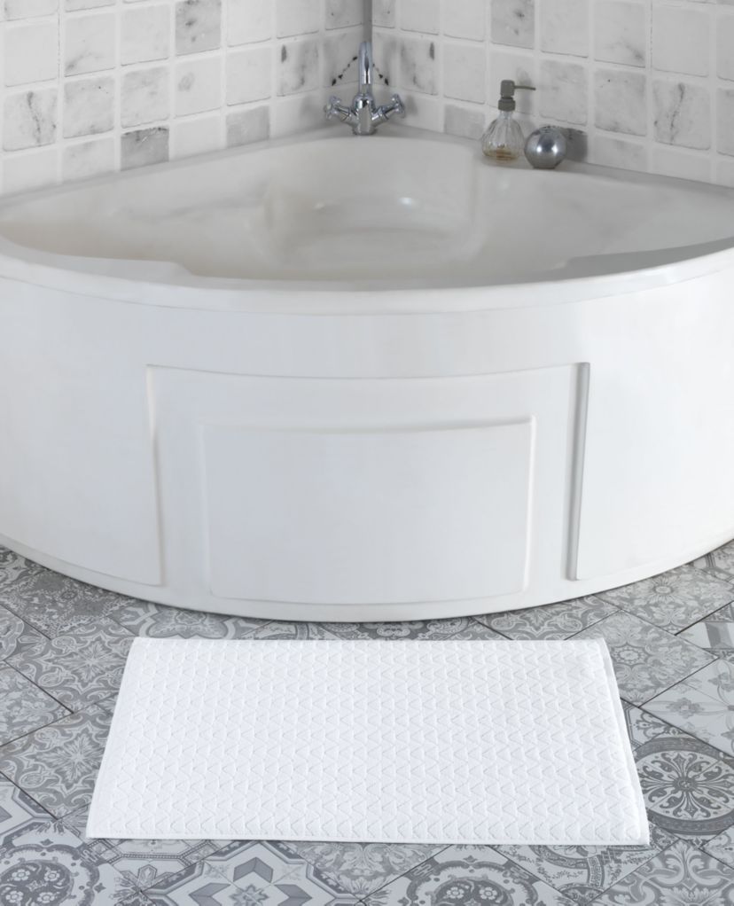 Herringbone Bath Mat