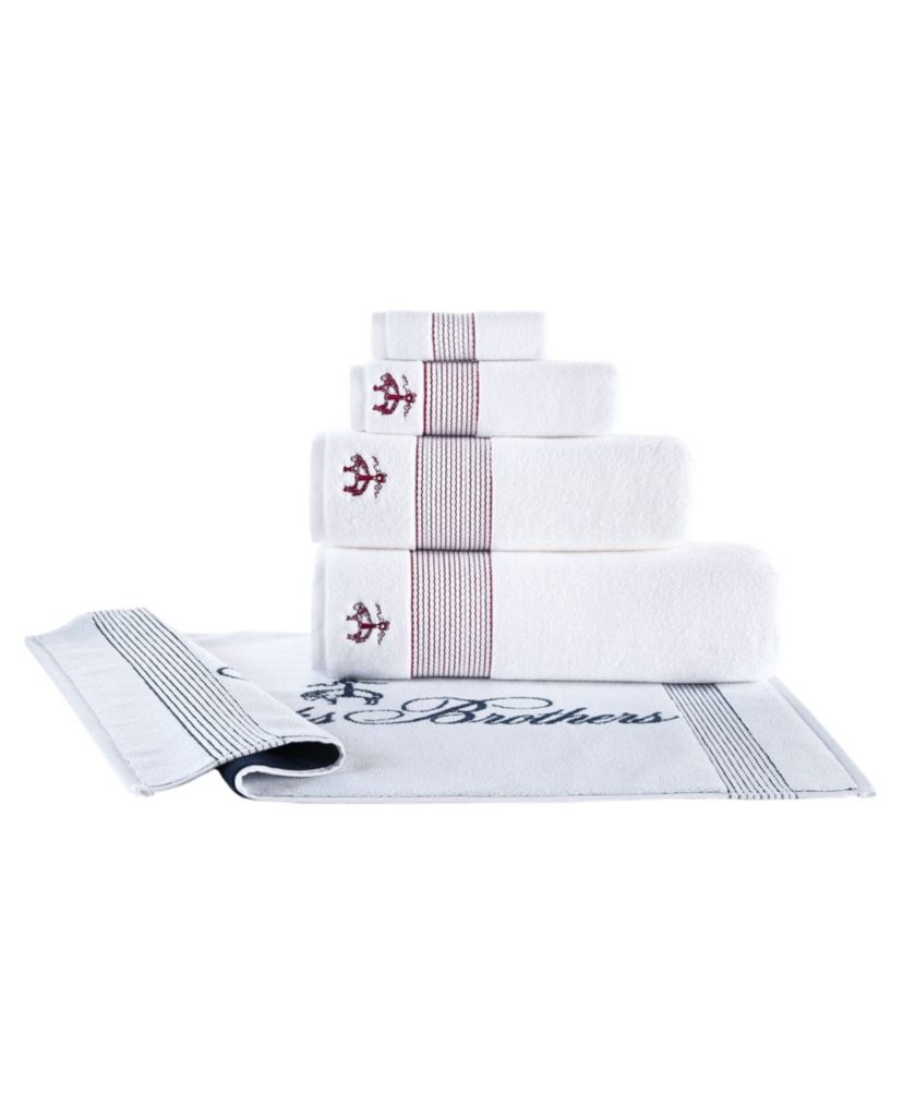 Rope Stripe Border 2 pcs Bath Sheets