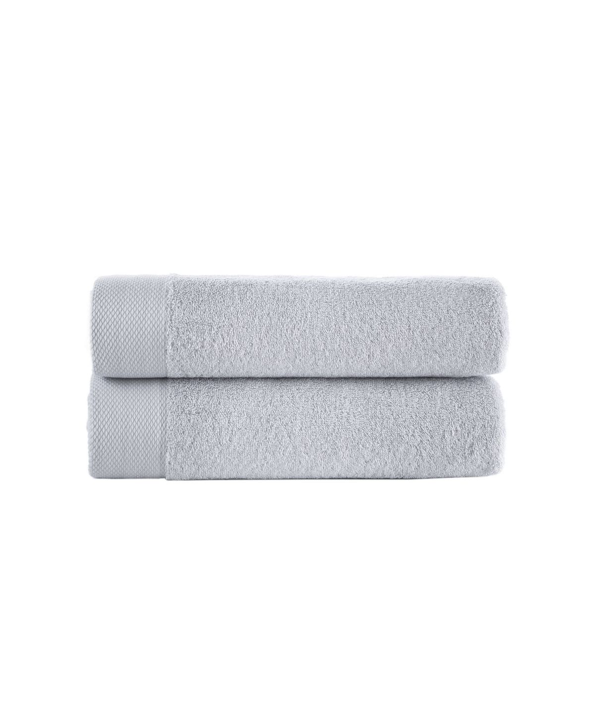 Solid Signature 2 pcs Bath Towels
