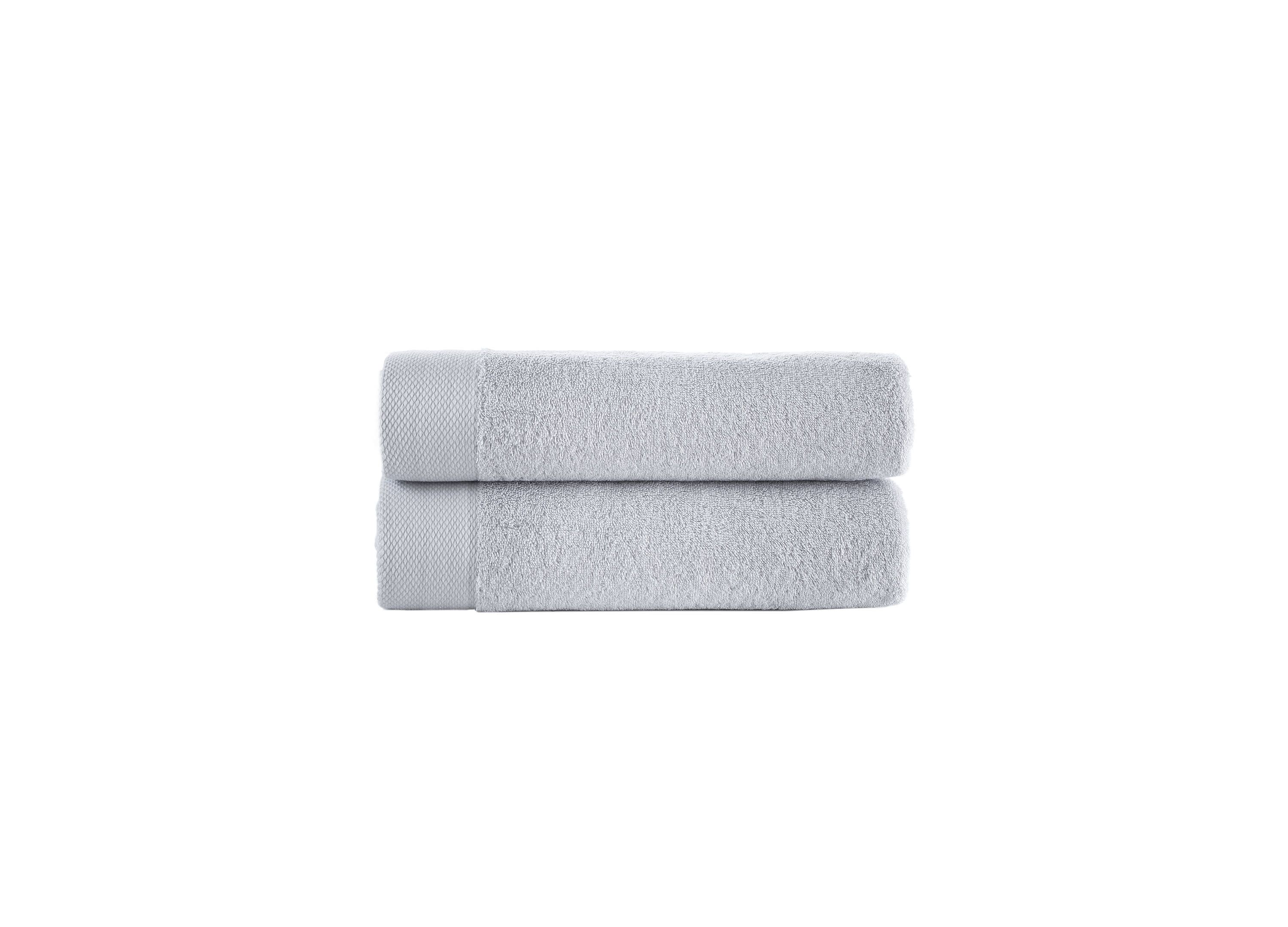 Solid Signature 2 pcs Bath Towels