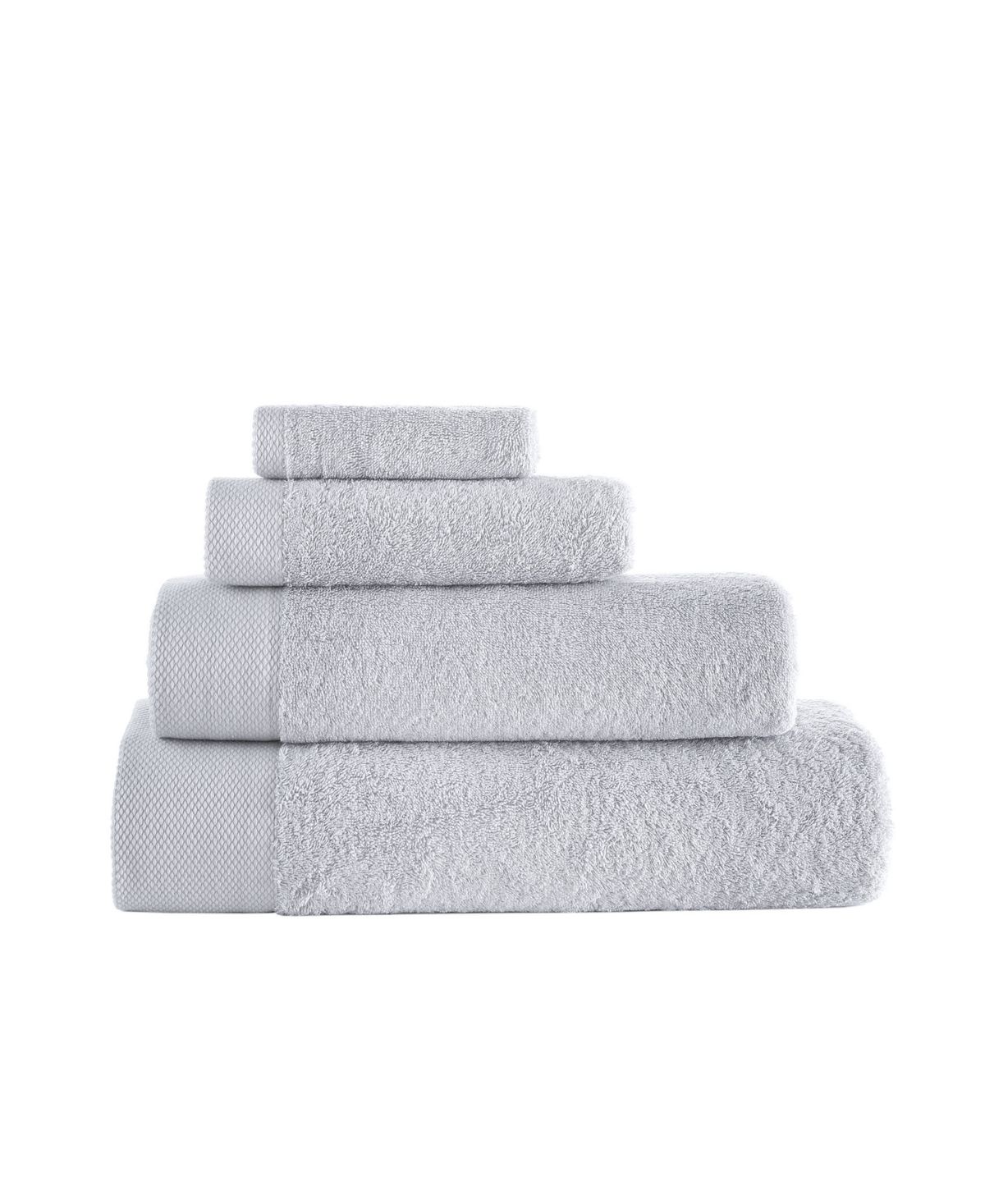 Solid Signature 2 pcs Bath Towels