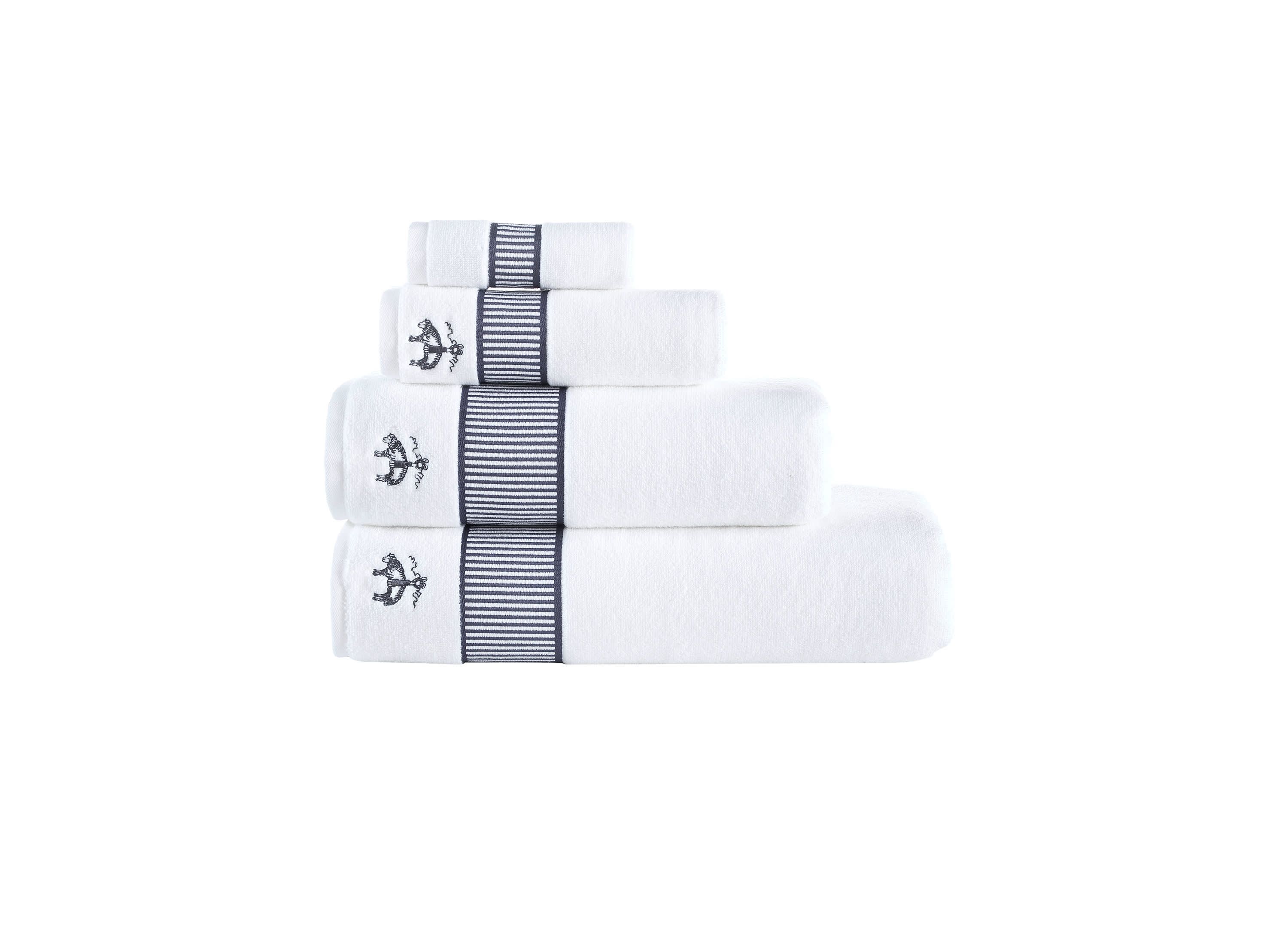 Fancy Border Bath Towel