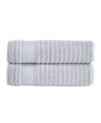 Herringbone 2 pcs Bath Sheets