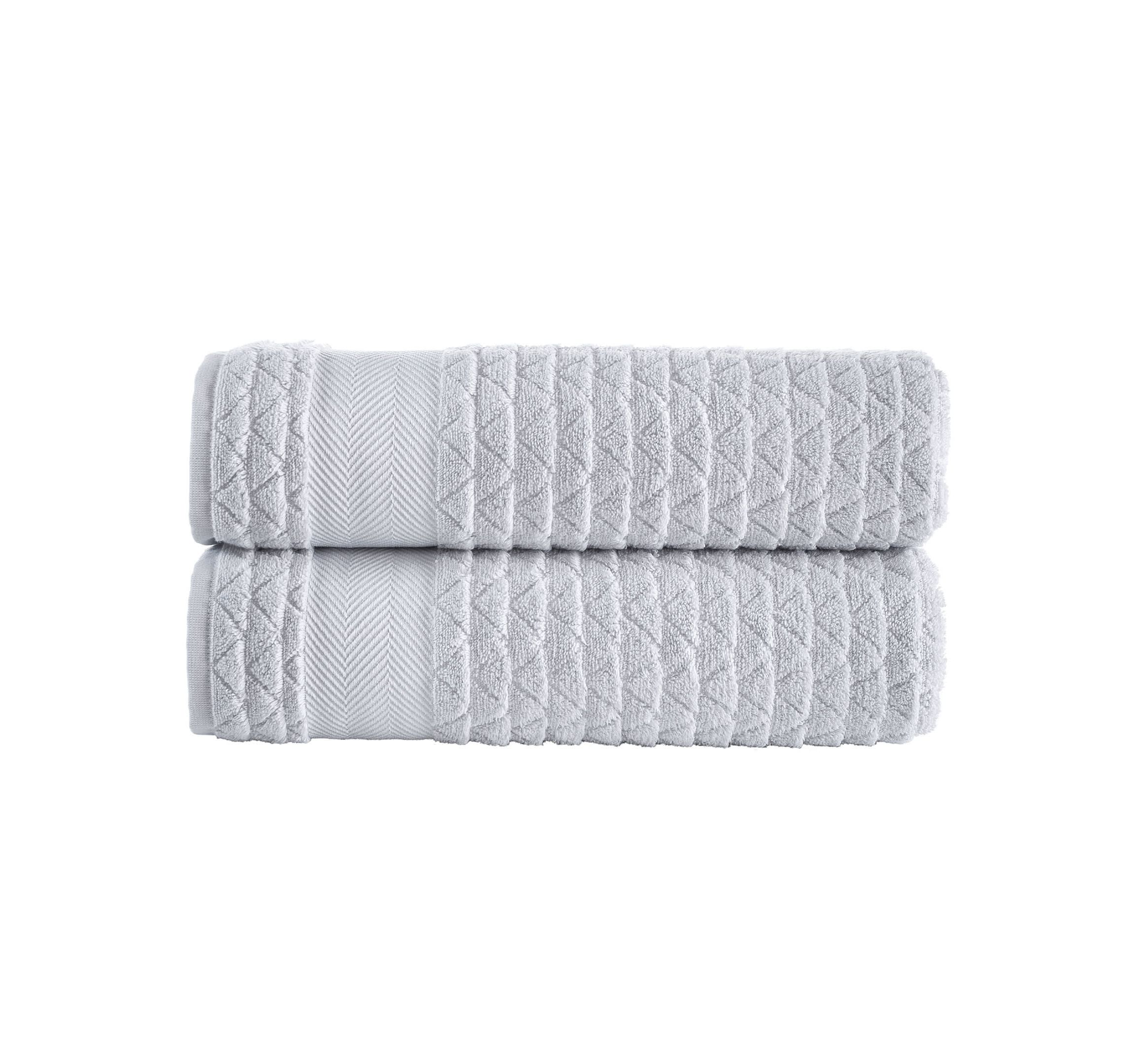 Herringbone 2 pcs Bath Sheets