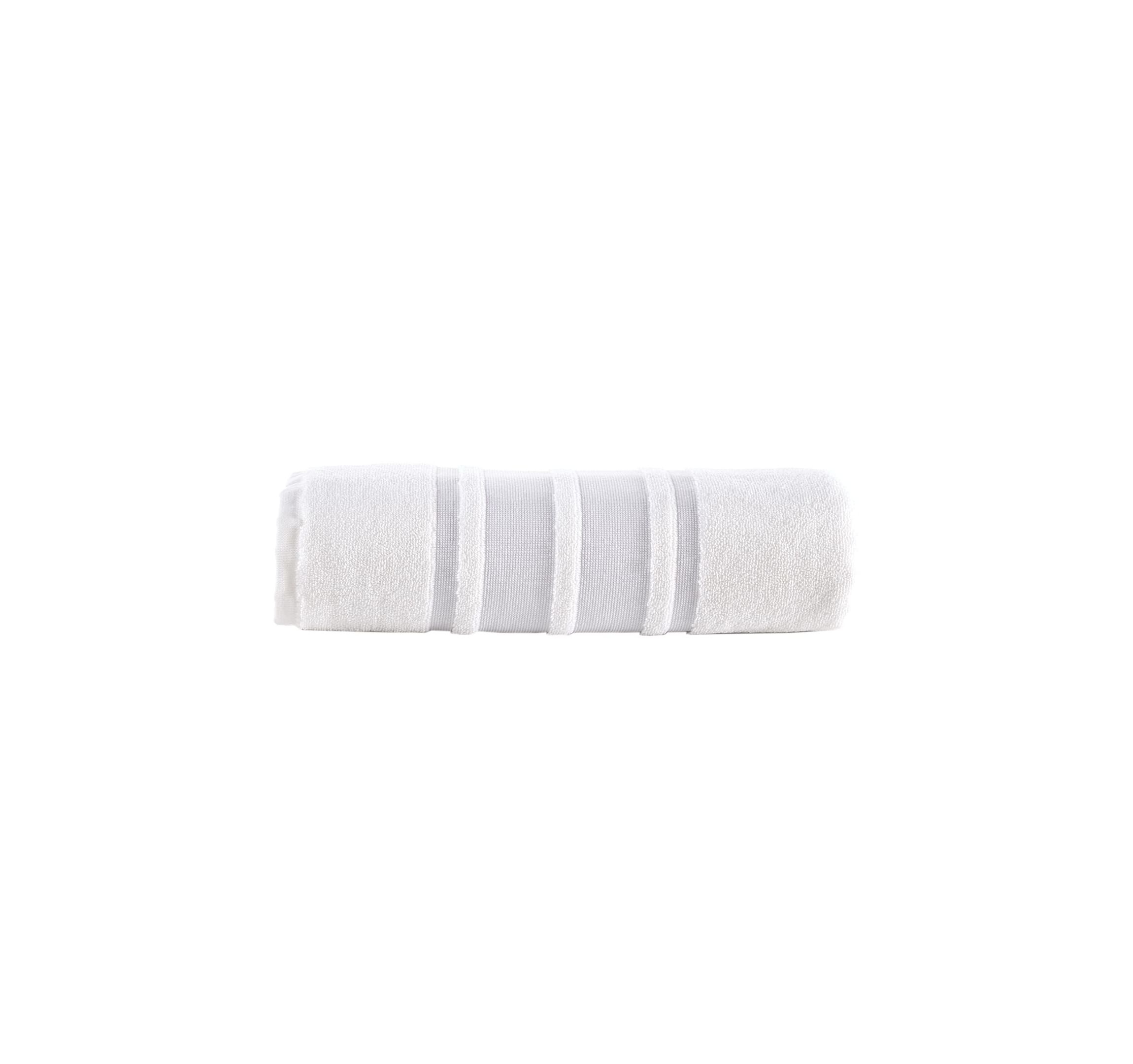 Contrast Border Bath Towel