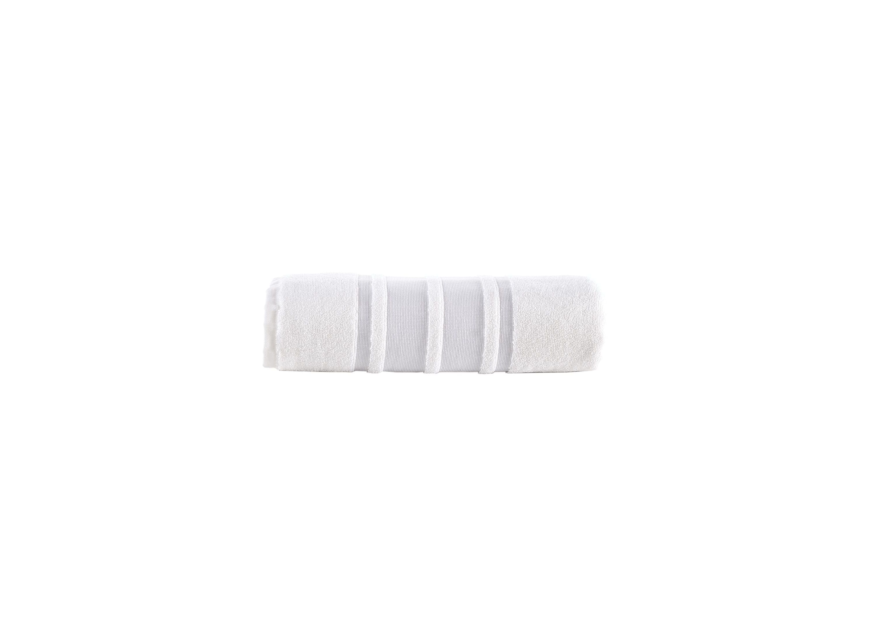 Contrast Border Bath Towel