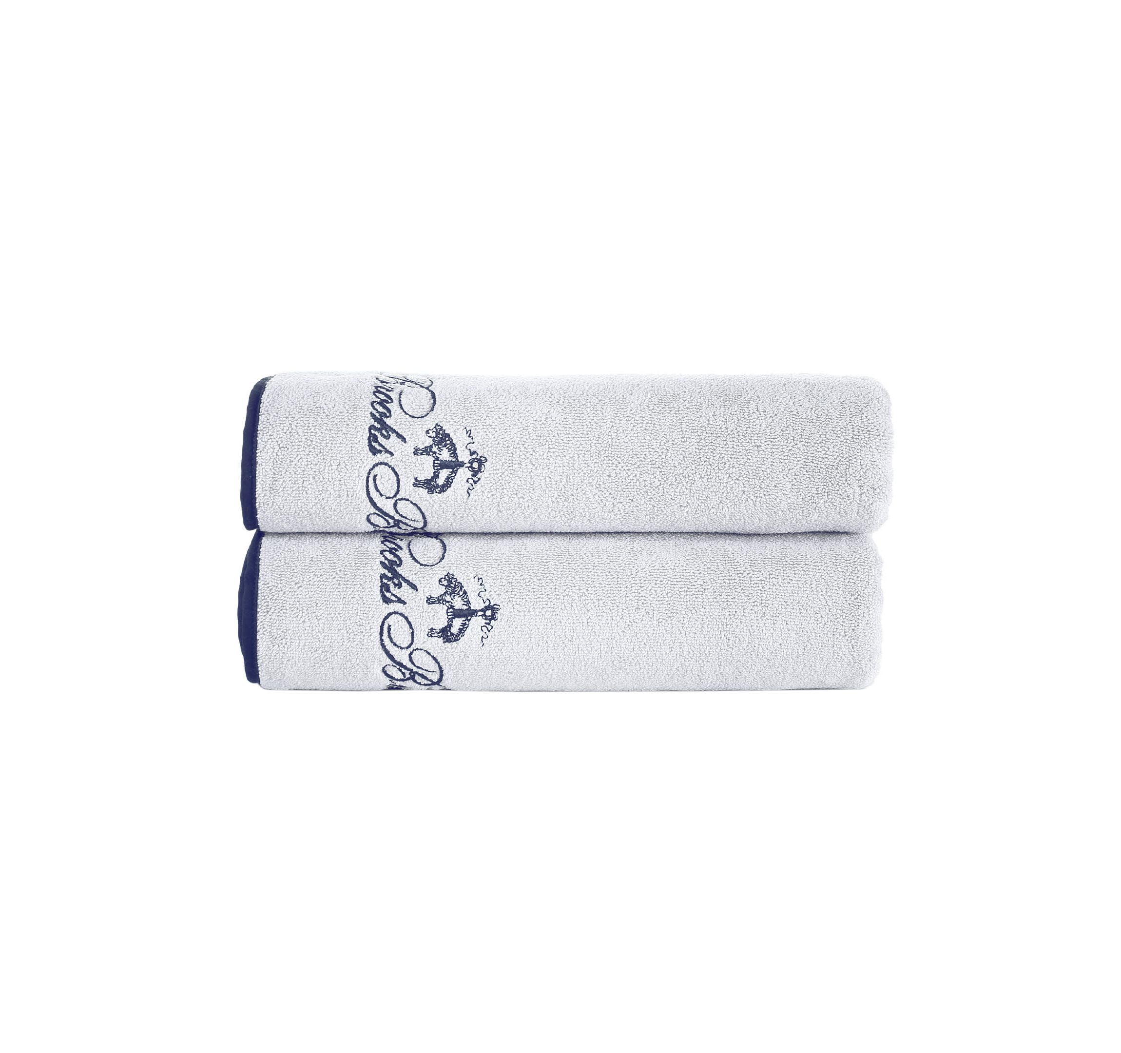 Contrast Frame 2 pcs Bath Towels