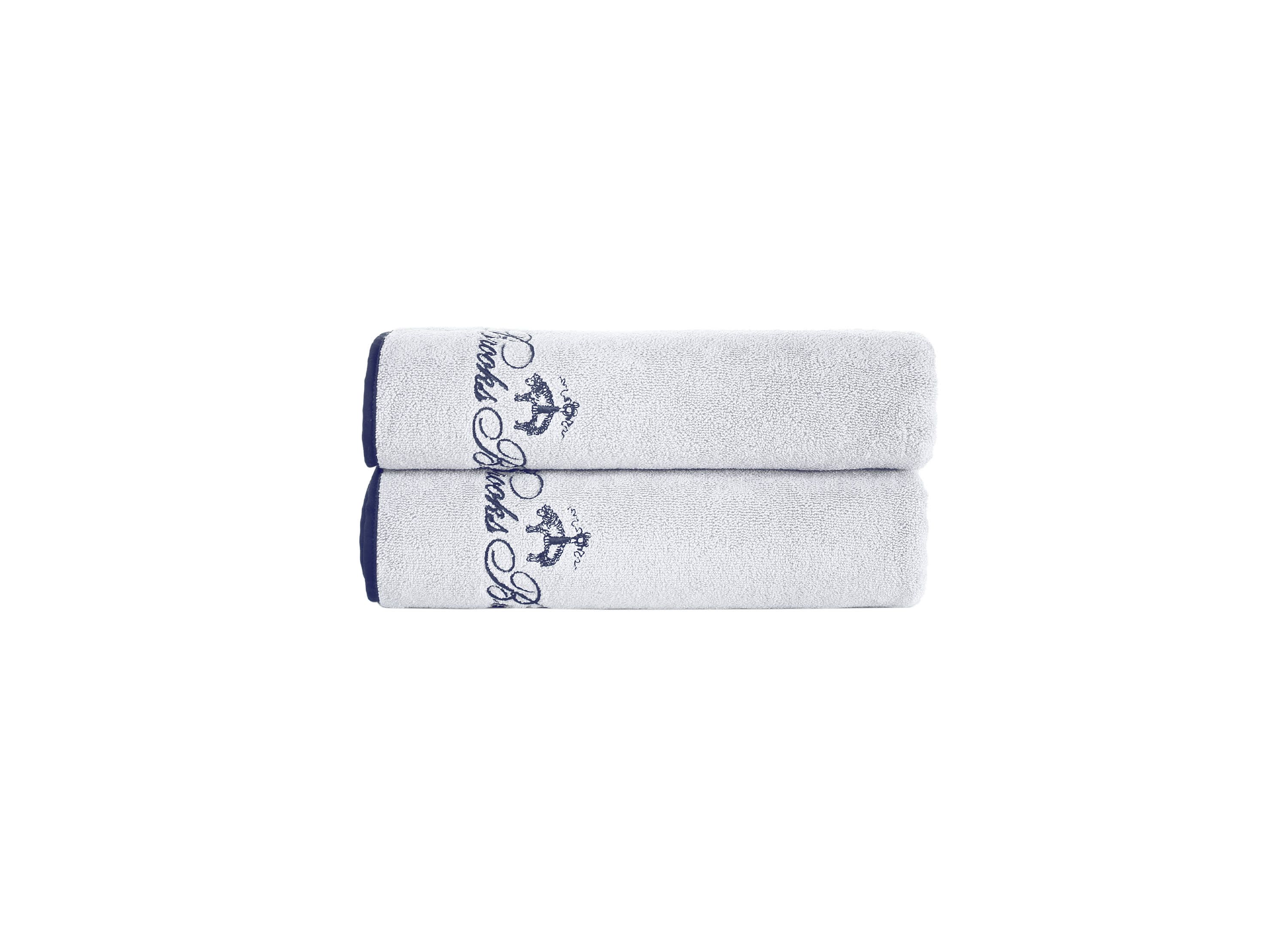 Contrast Frame 2 pcs Bath Towels