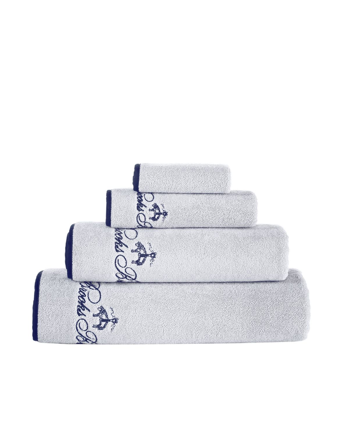 Contrast Frame 2 pcs Bath Towels