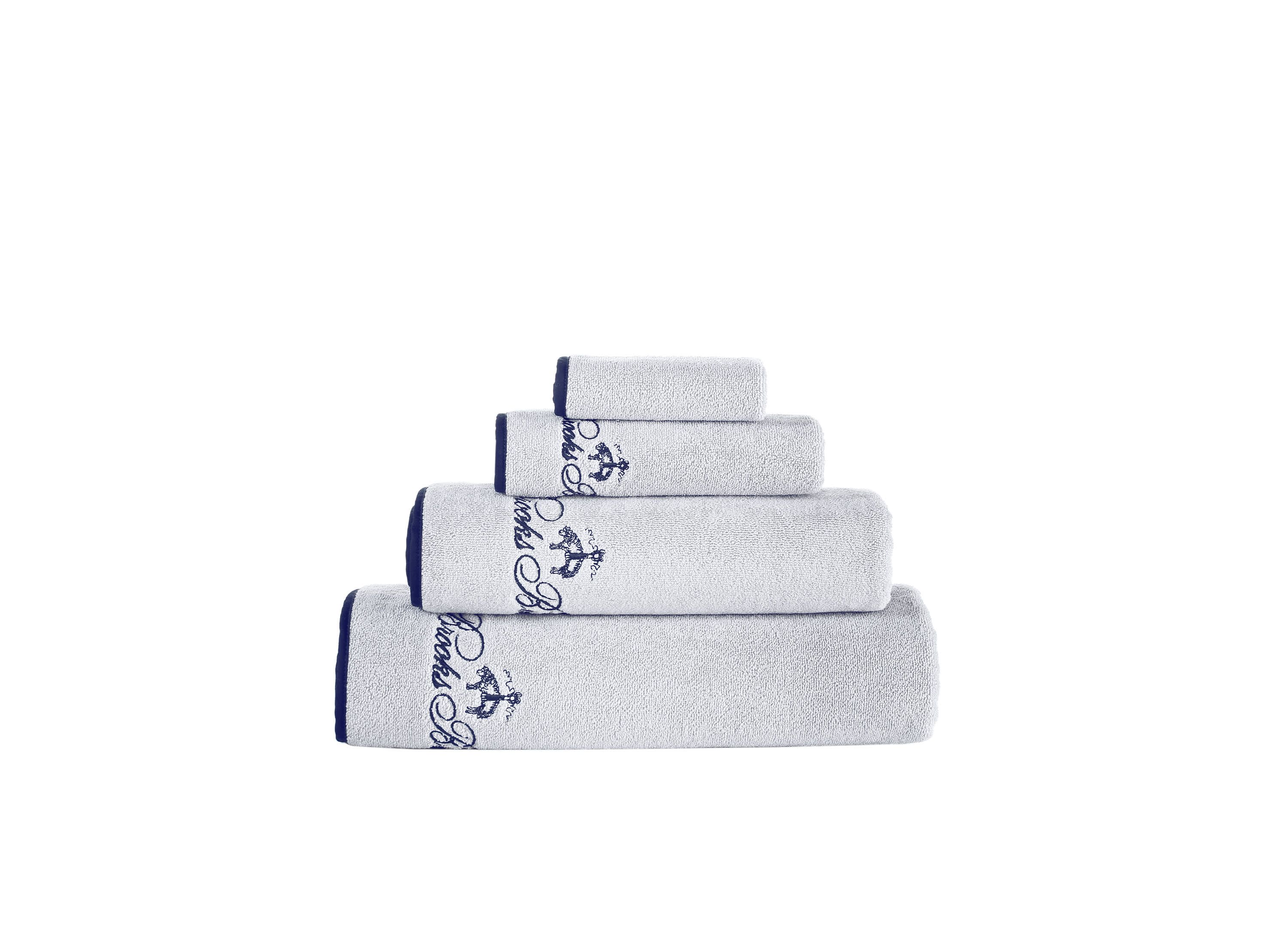 Contrast Frame 2 pcs Bath Towels