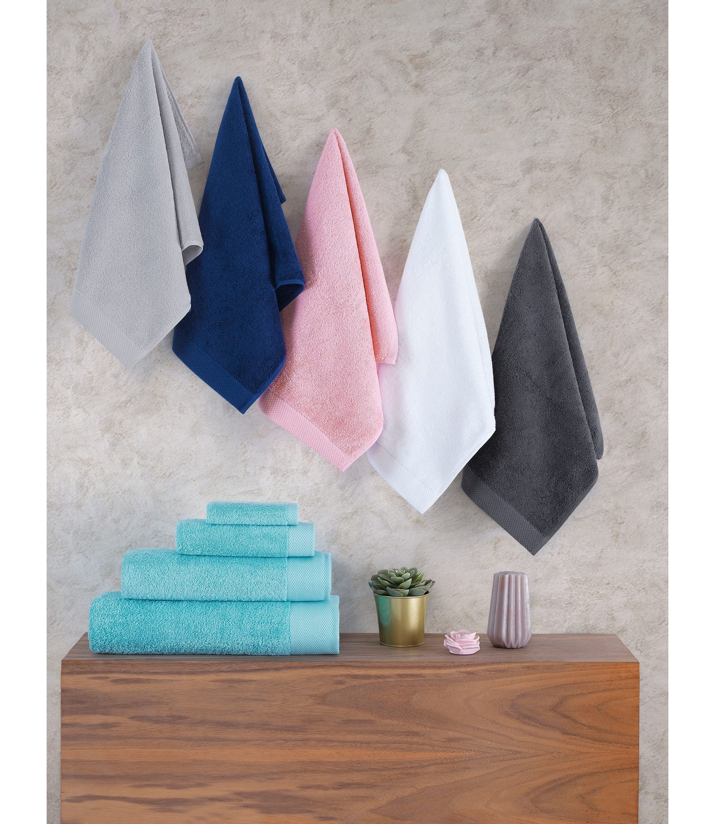 Solid Signature 2 pcs Hand Towels