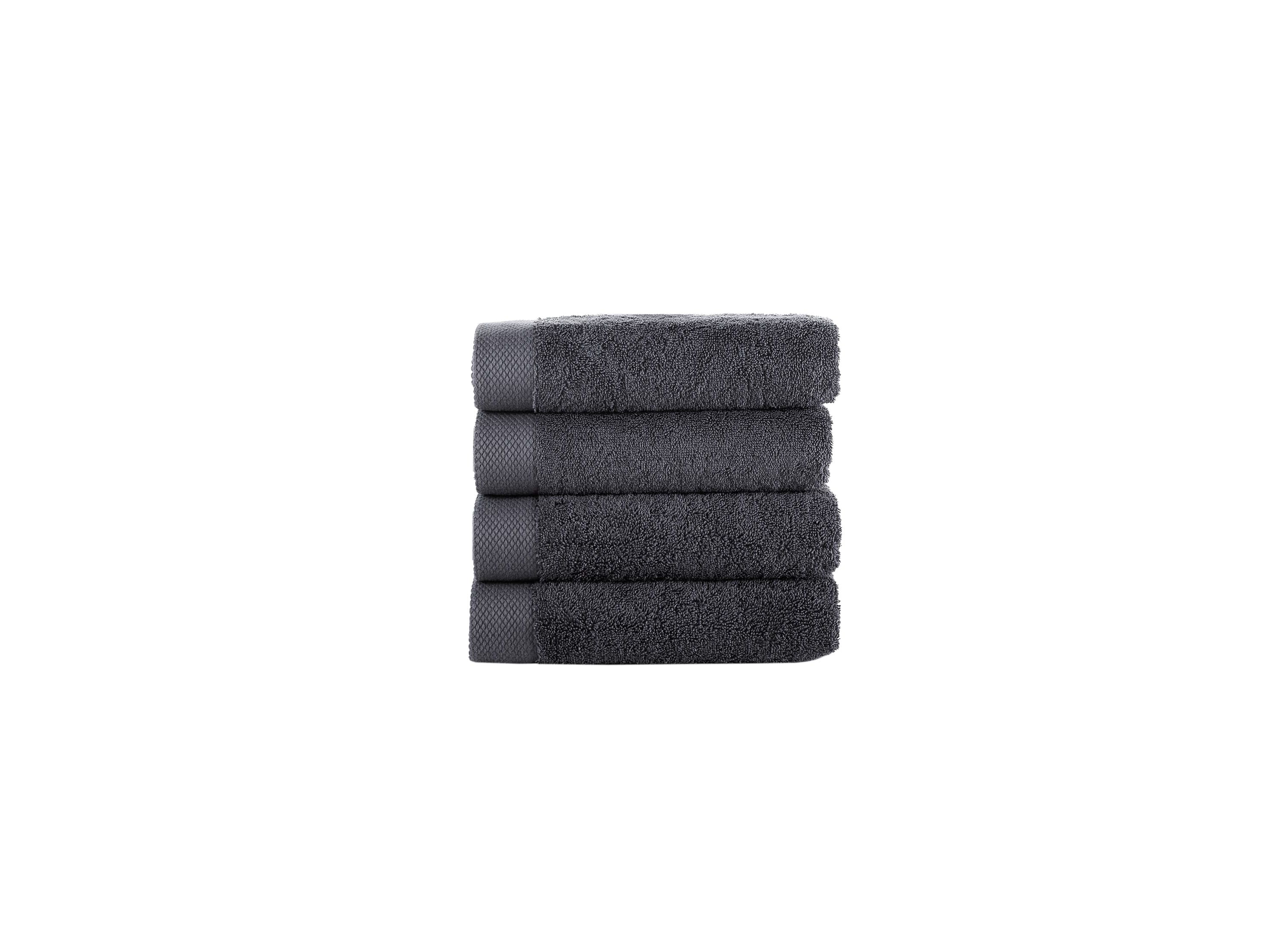 Solid Signature 4 pcs Hand Towels