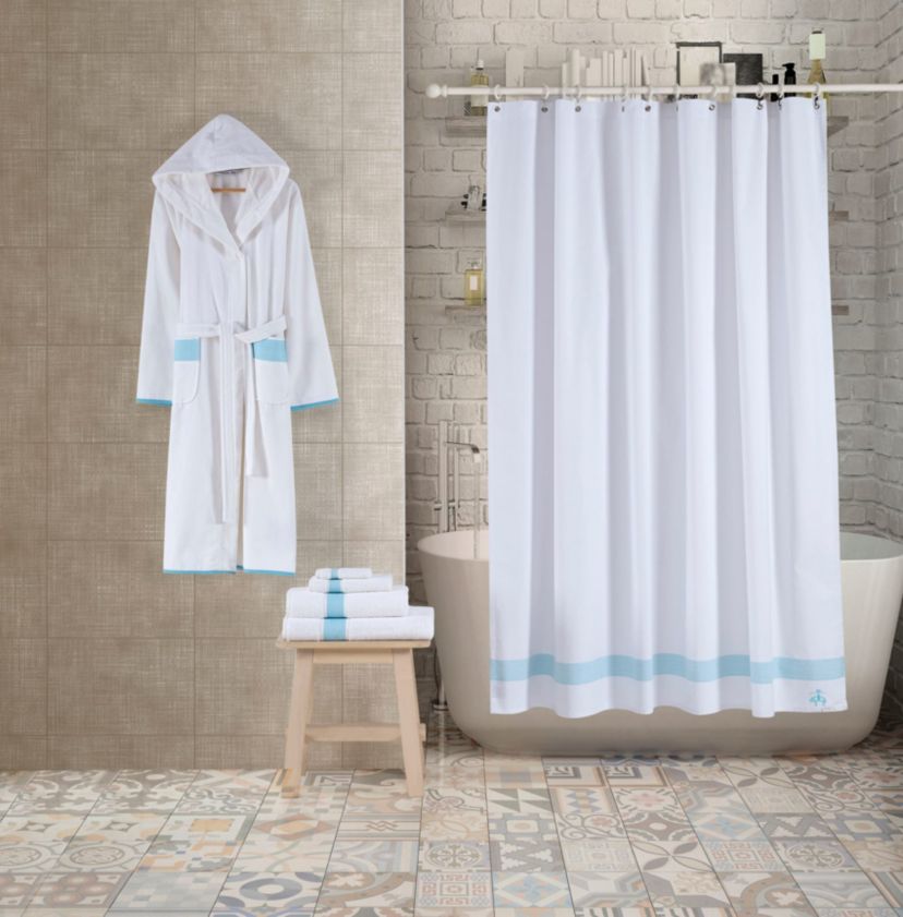 Ottoman Rolls Shower Curtain