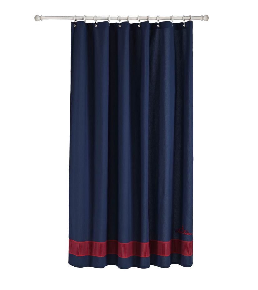 Fancy Border Shower Curtain