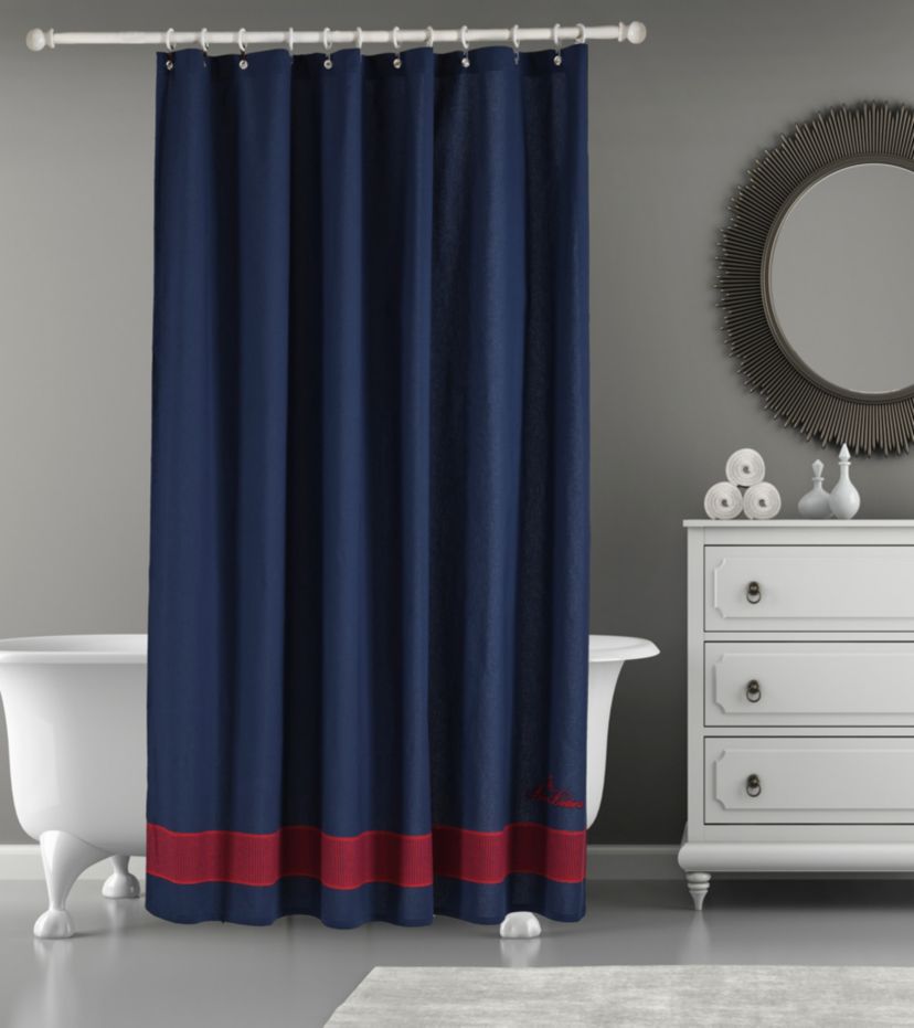 Fancy Border Shower Curtain