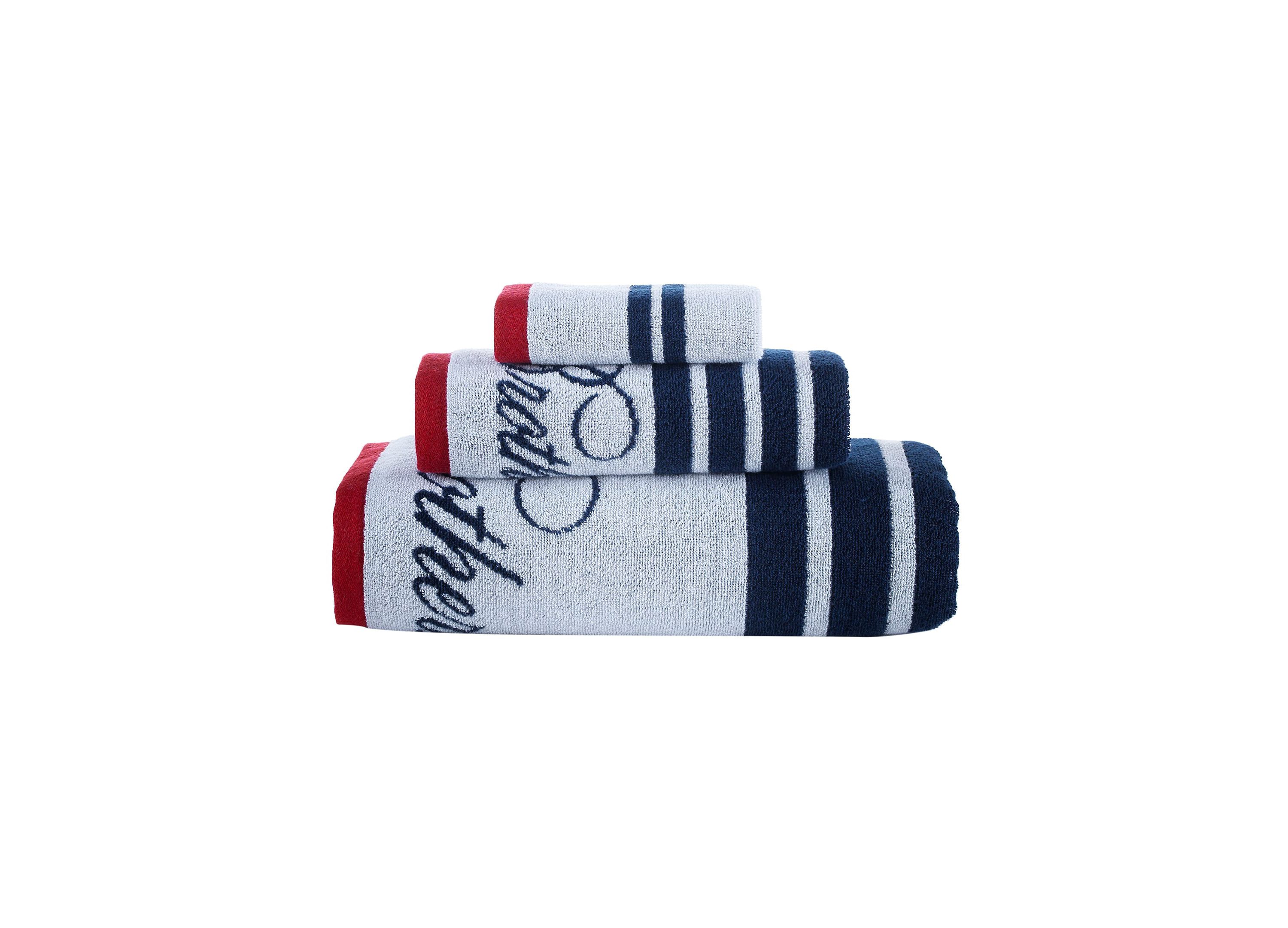Nautical Blanket Stripe 3 pcs Towel Set