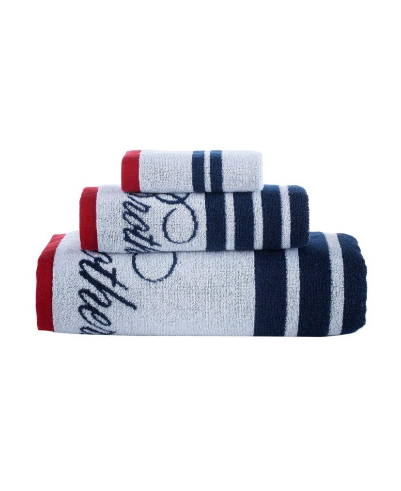 Nautical Blanket Stripe 3 pcs Towel Set