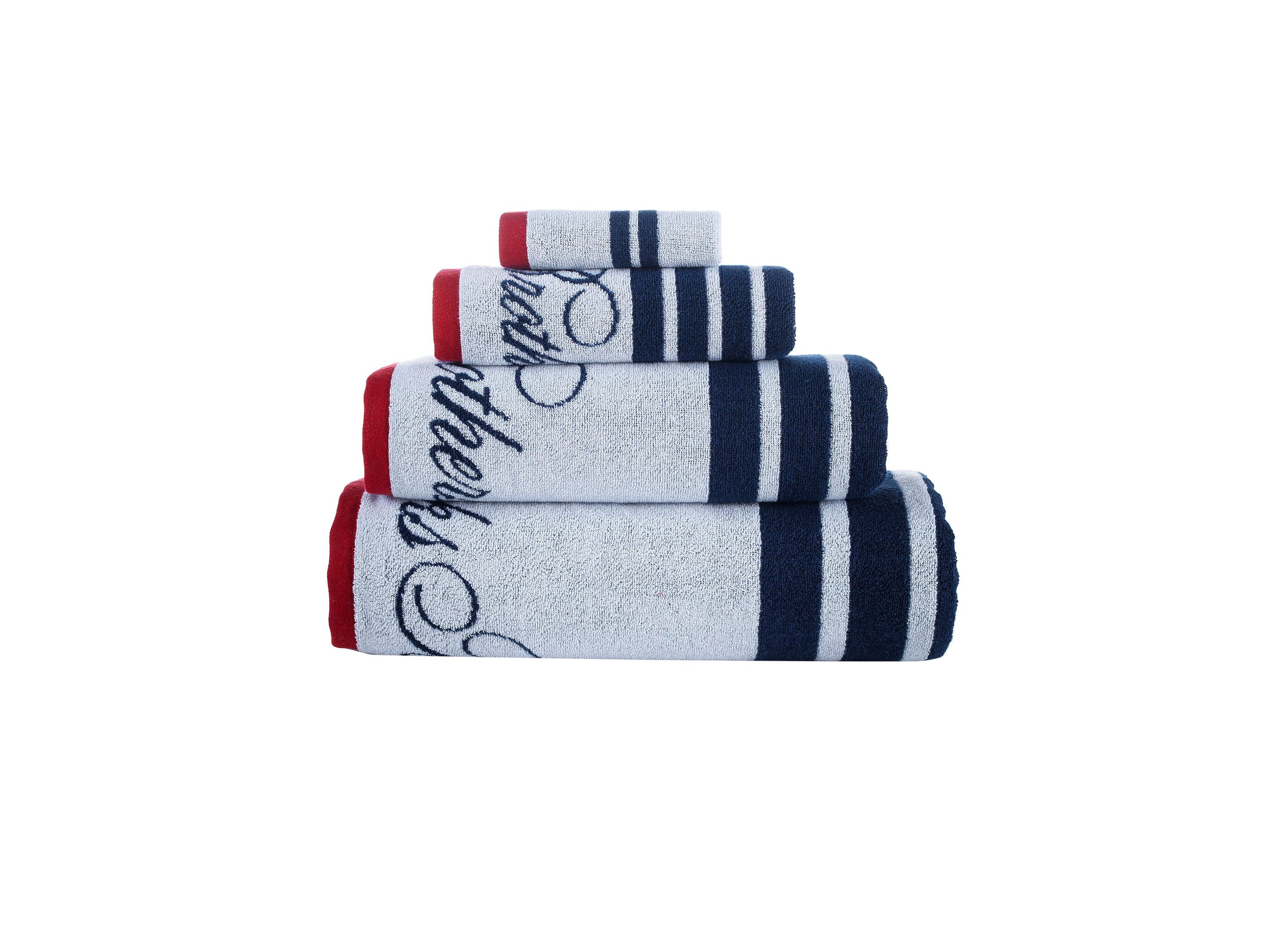 Nautical Blanket Stripe 3 pcs Towel Set