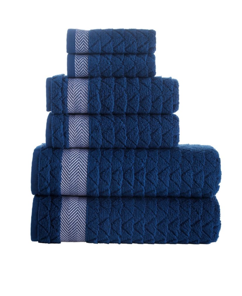 Herringbone 6 pcs Towel Set