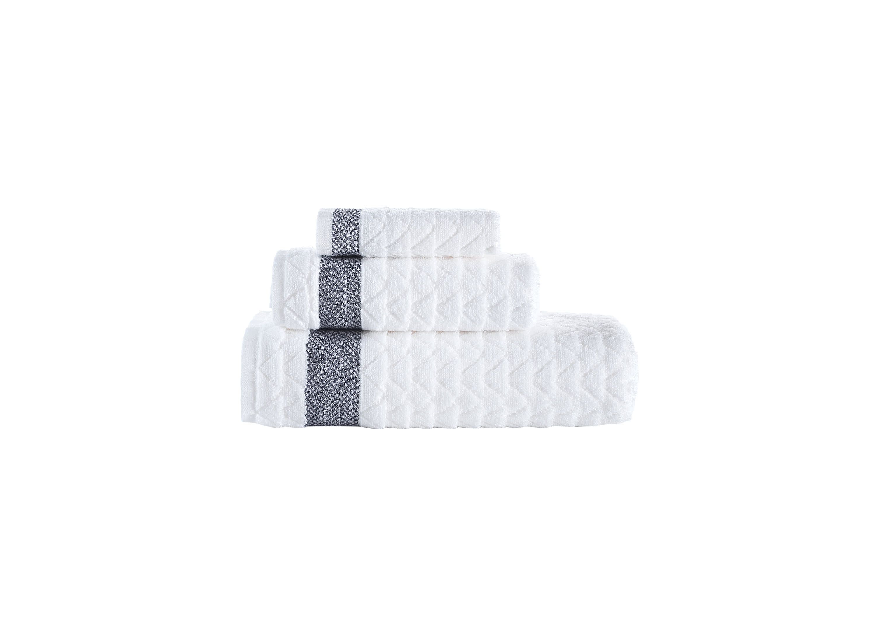 Herringbone 3 pcs Towel Set