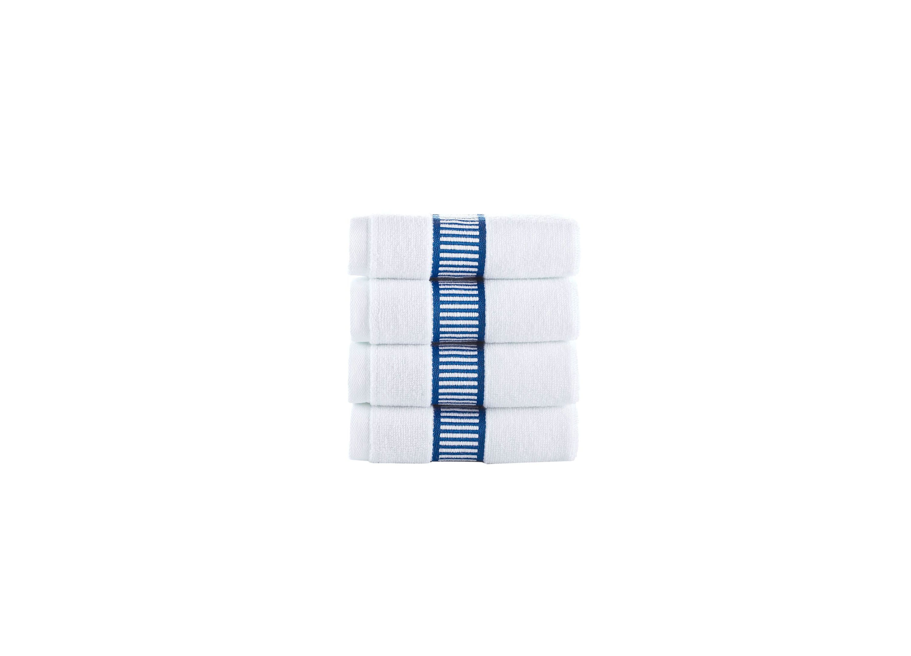 Fancy Border 4 pcs Wash Towels