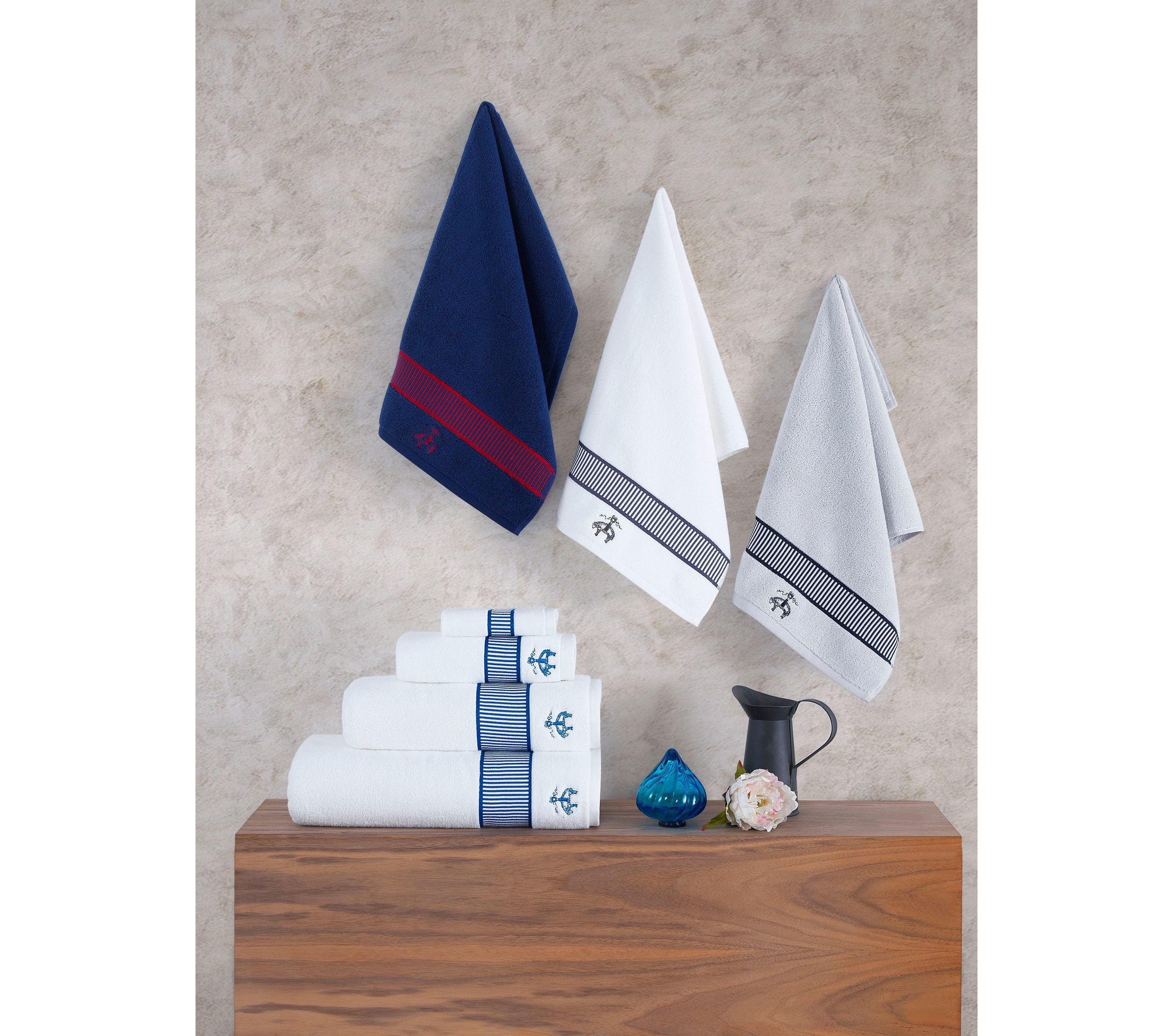 Fancy Border 4 pcs Wash Towels