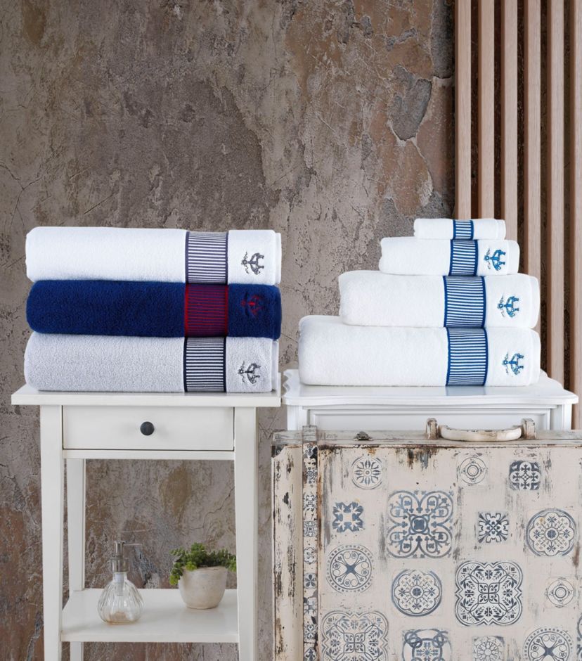 Fancy Border 4 pcs Wash Towels