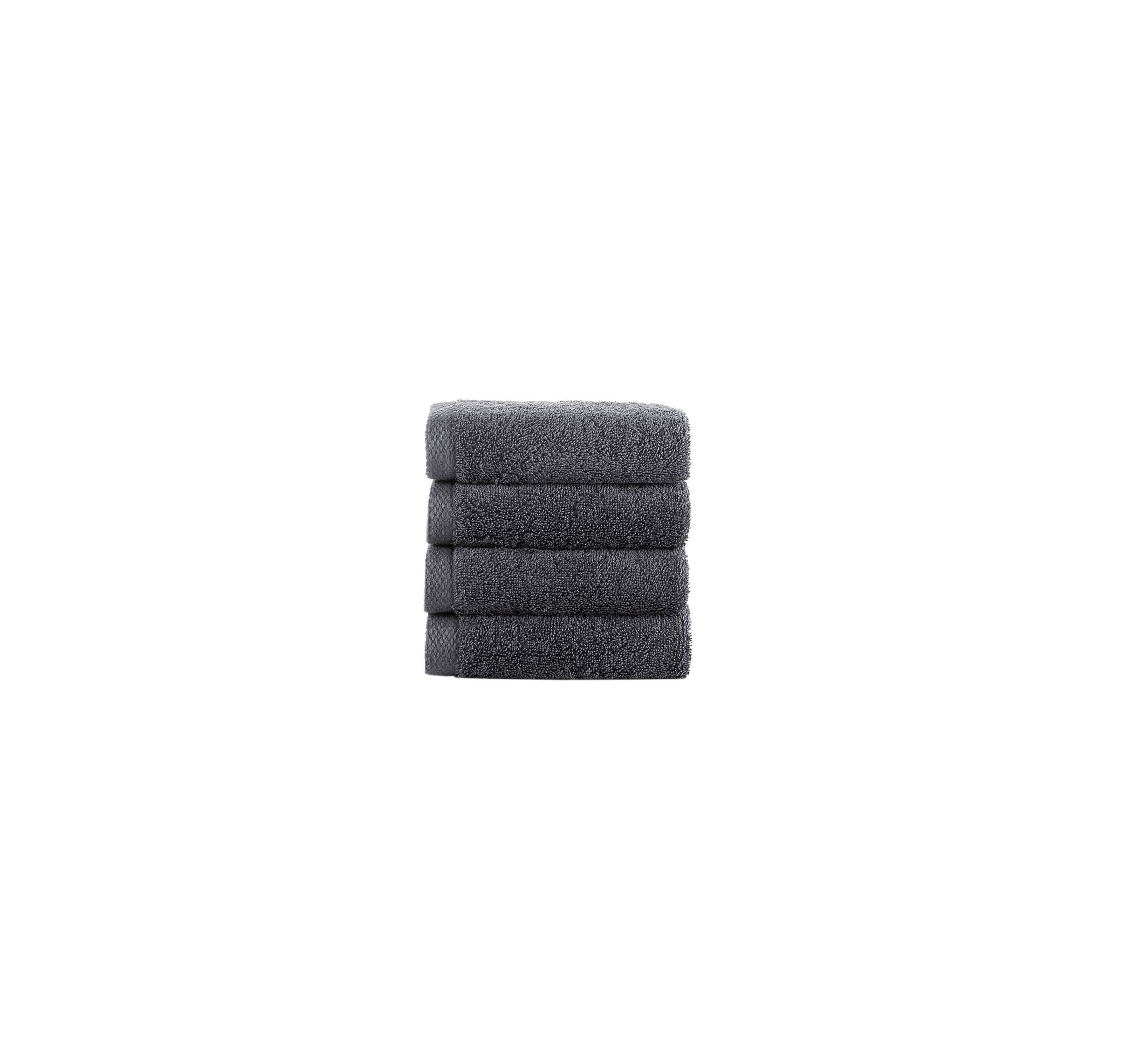 Solid Signature 4 pcs Wash Towels