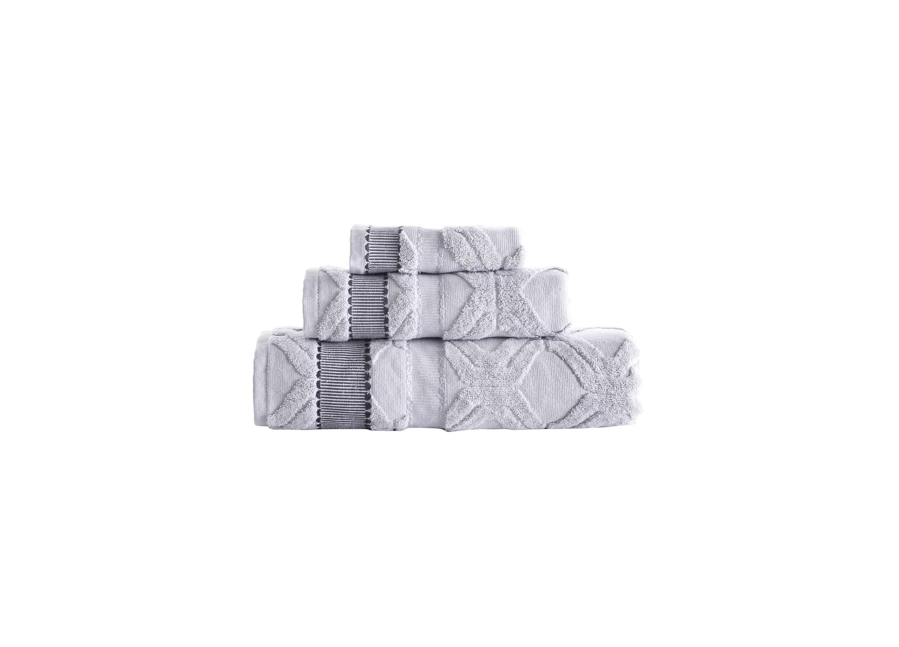 Large Square 3 pcs Towel Set