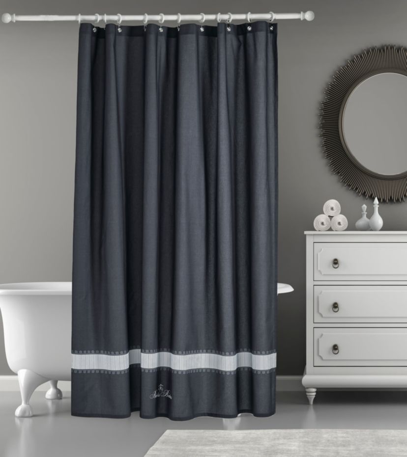 Circle in Square Shower Curtain