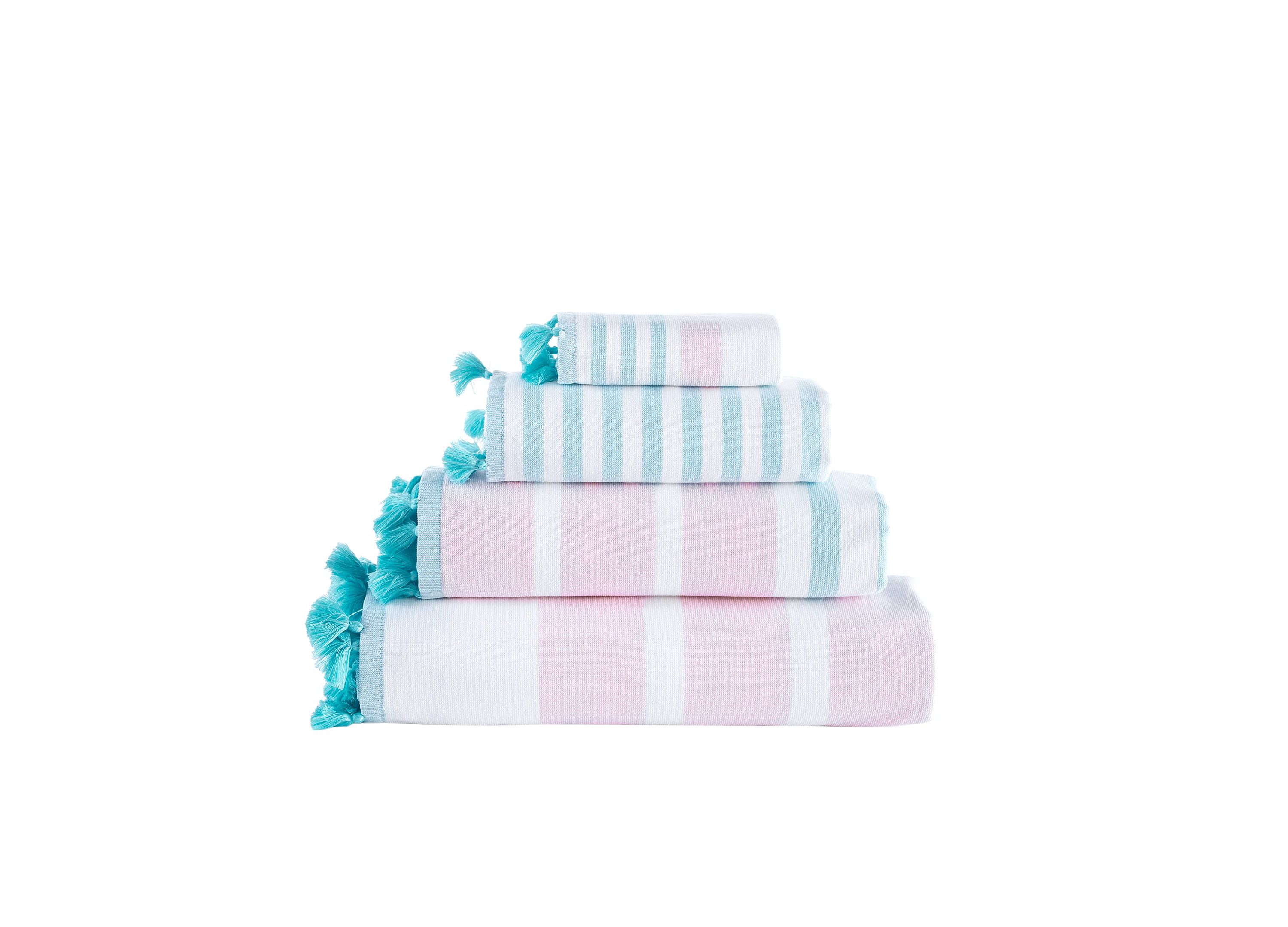 Turkish Pesthemal 4 pcs Hand Towels