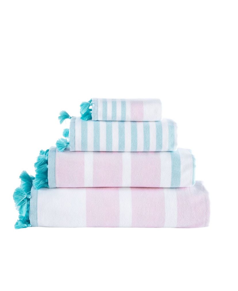 Turkish Pesthemal 4 pcs Hand Towels