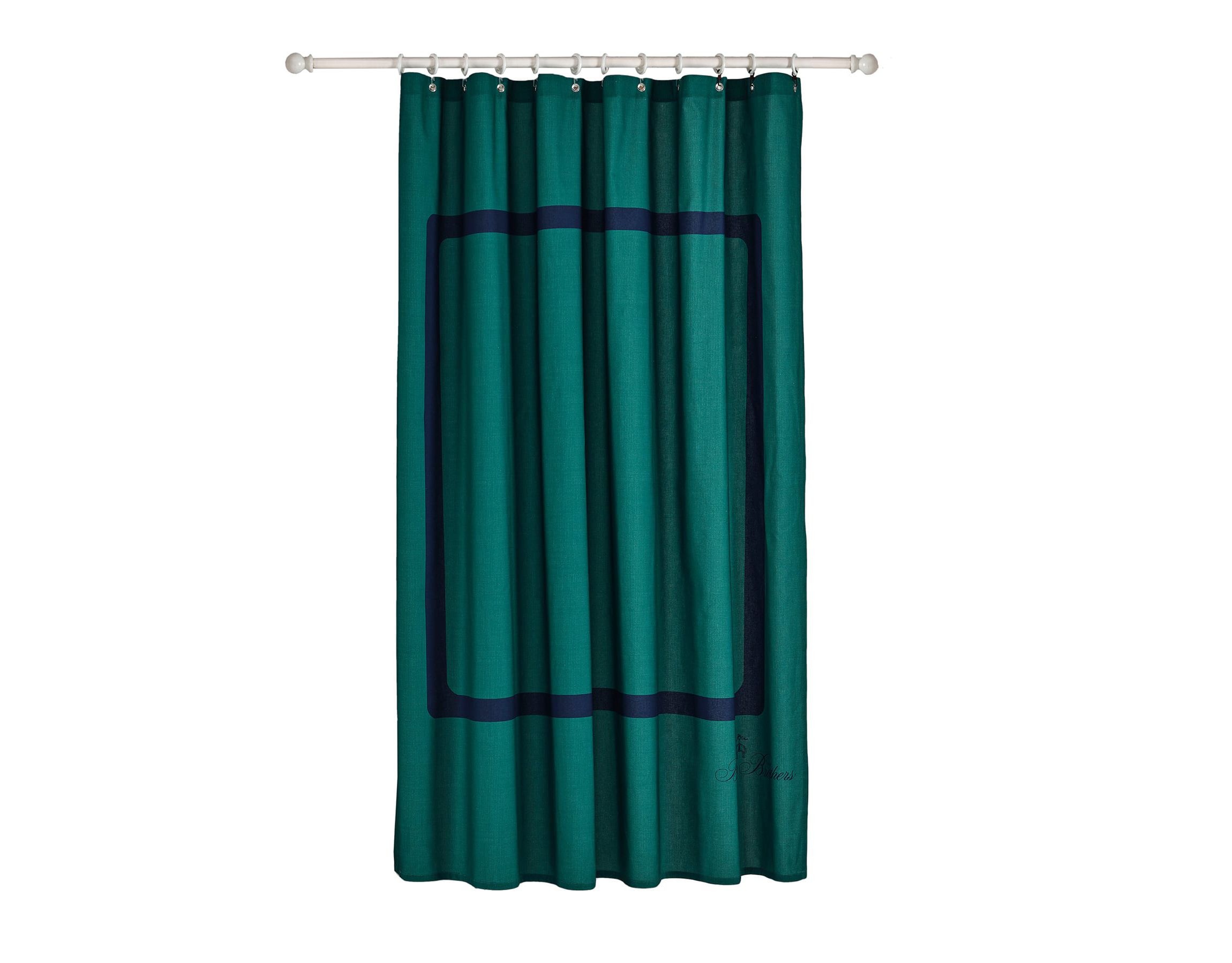 Contrast Frame Shower Curtain
