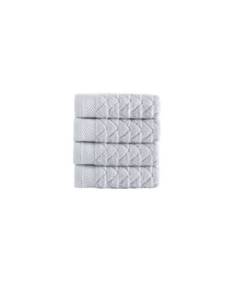 Herringbone 4 pcs Wash Towels