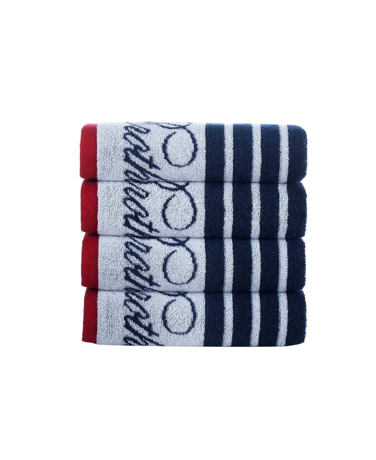 Nautical Blanket Stripe 4 pcs Hand Towels
