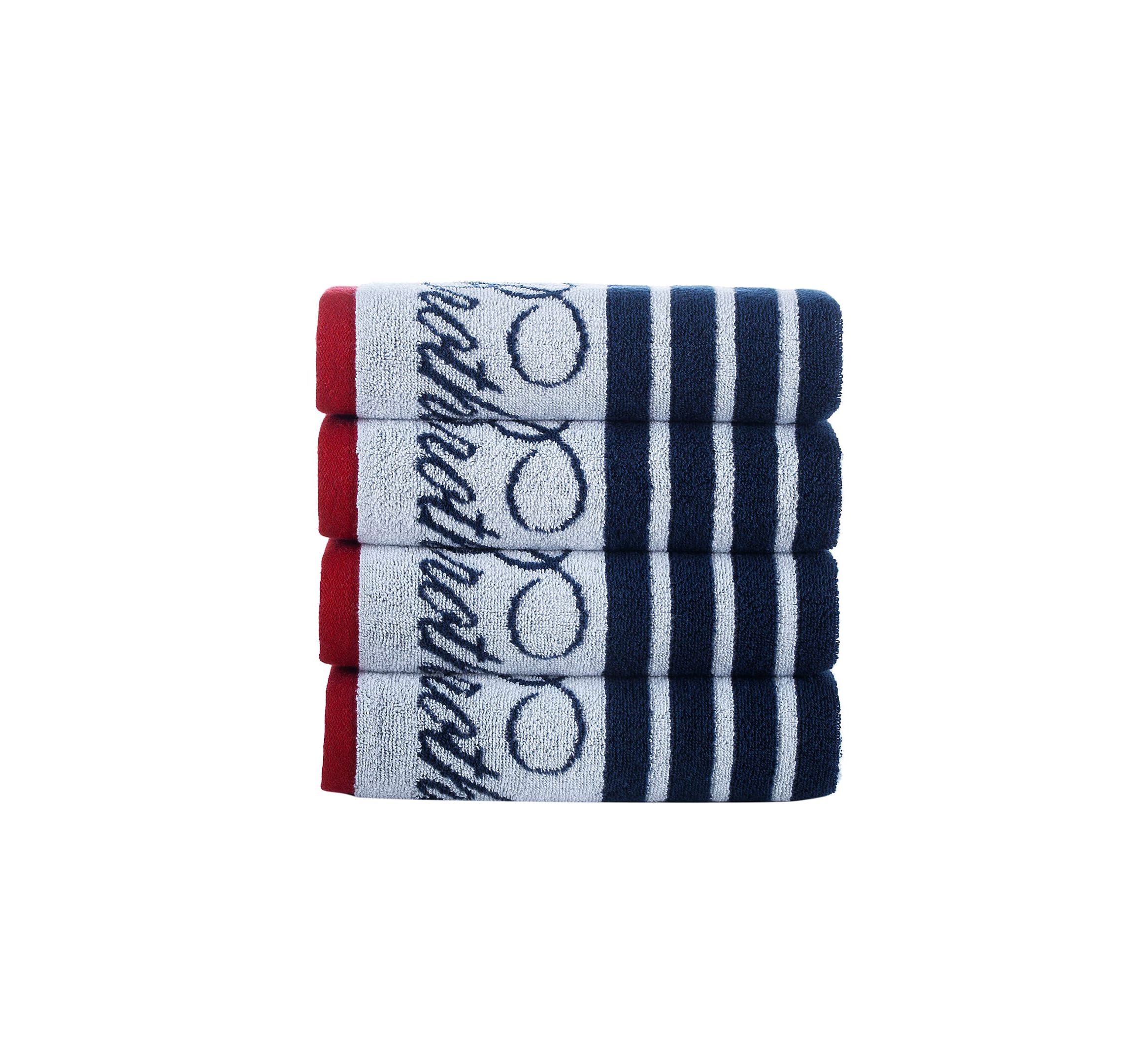 Nautical Blanket Stripe 4 pcs Hand Towels