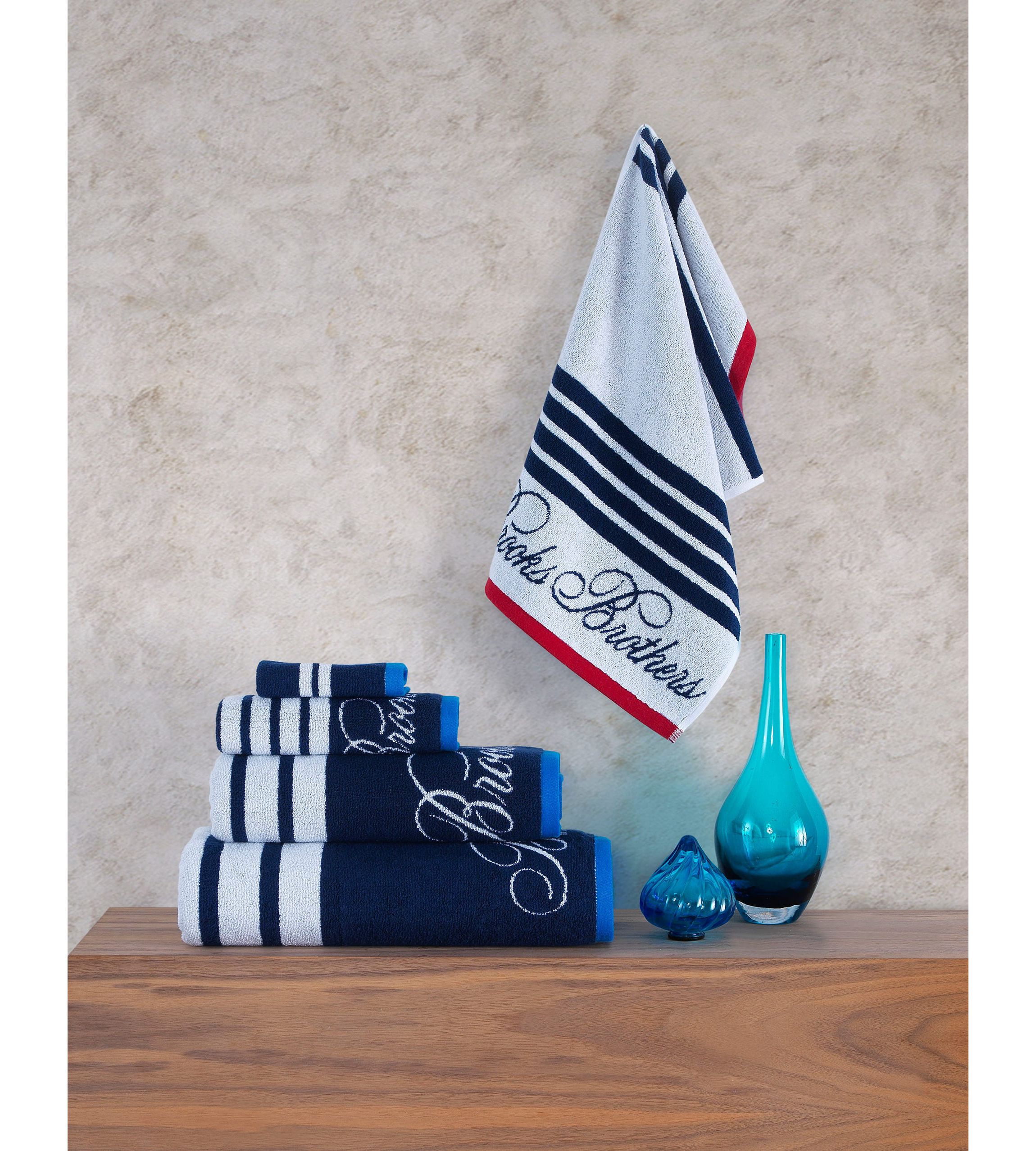 Nautical Blanket Stripe 4 pcs Hand Towels