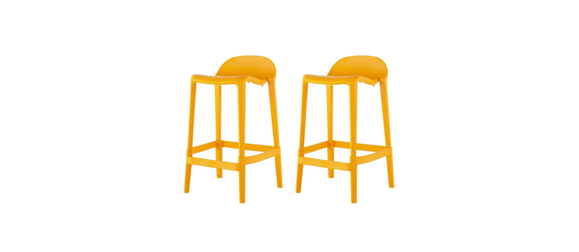 Joyous Resin Counter Stool, Set of 2