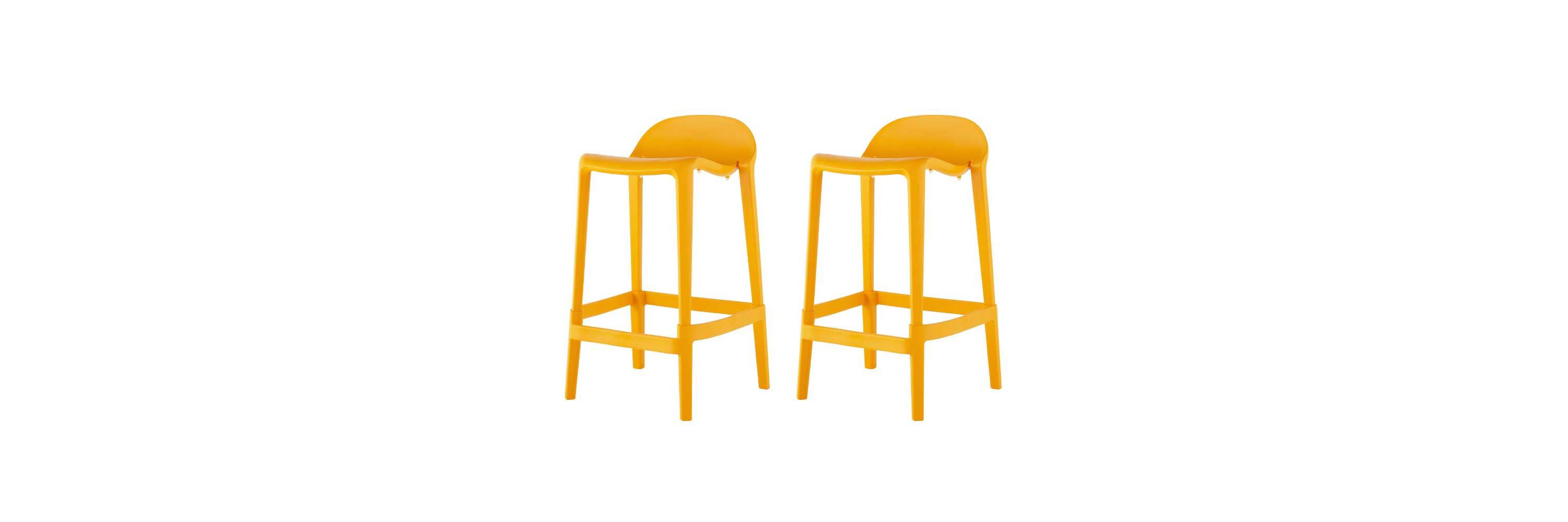 Joyous Resin Counter Stool, Set of 2