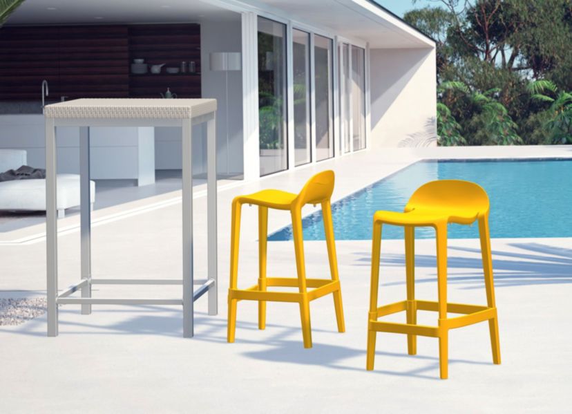Joyous Resin Counter Stool, Set of 2