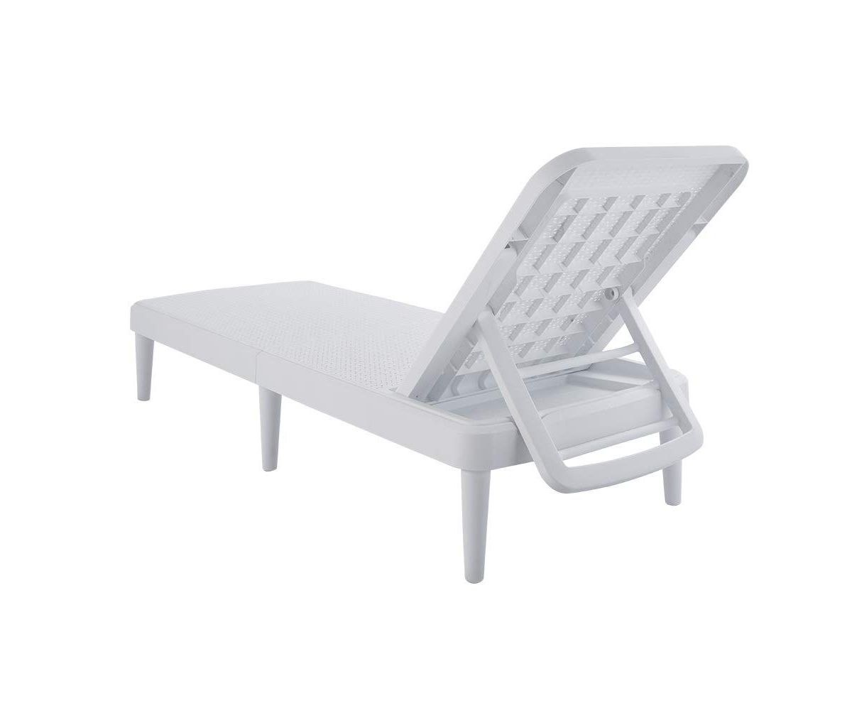Tahiti Resin Outdoor Chaise Lounge