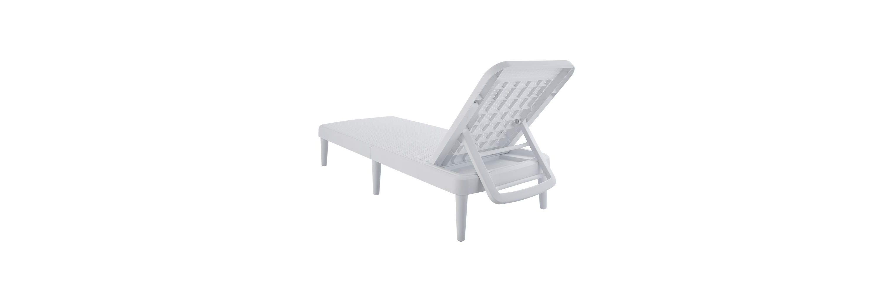 Tahiti Resin Outdoor Chaise Lounge