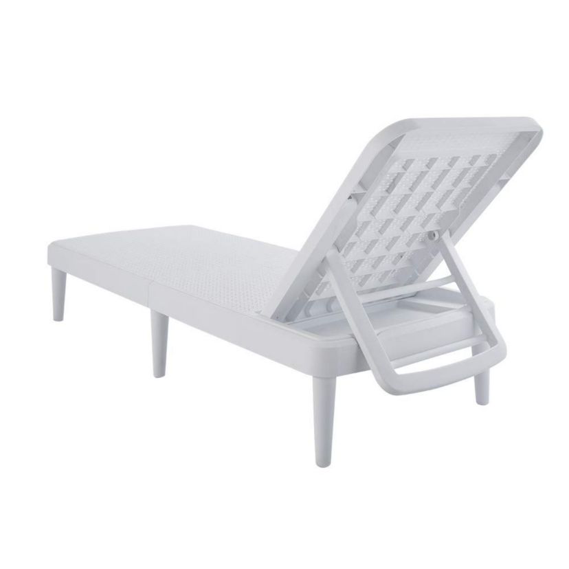Tahiti Resin Outdoor Chaise Lounge