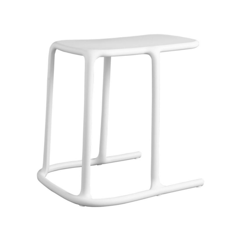 Uno Resin C-Shape Side Table, Set of 2
