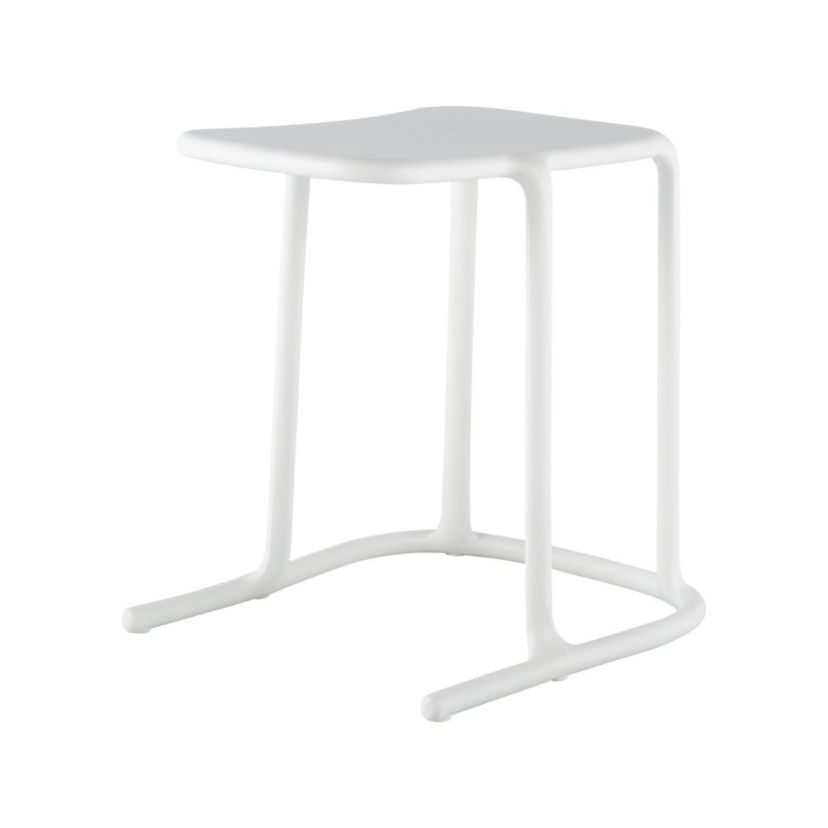 Uno Resin C-Shape Side Table, Set of 2